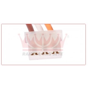 PLUG REPARO RETROVISOR ELÉTRICO CHICOTE 3 VIAS